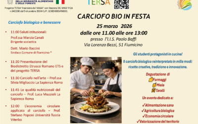 Esposizione di prodotti biologici: Carciofo Bio in festa25 marzo 2026