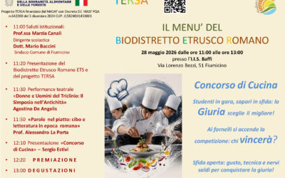 Il menu del Biodistretto Etrusco Romano28 maggio 2026