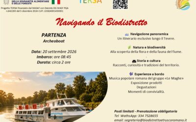 Navigando il Biodistretto20 settembre 2026