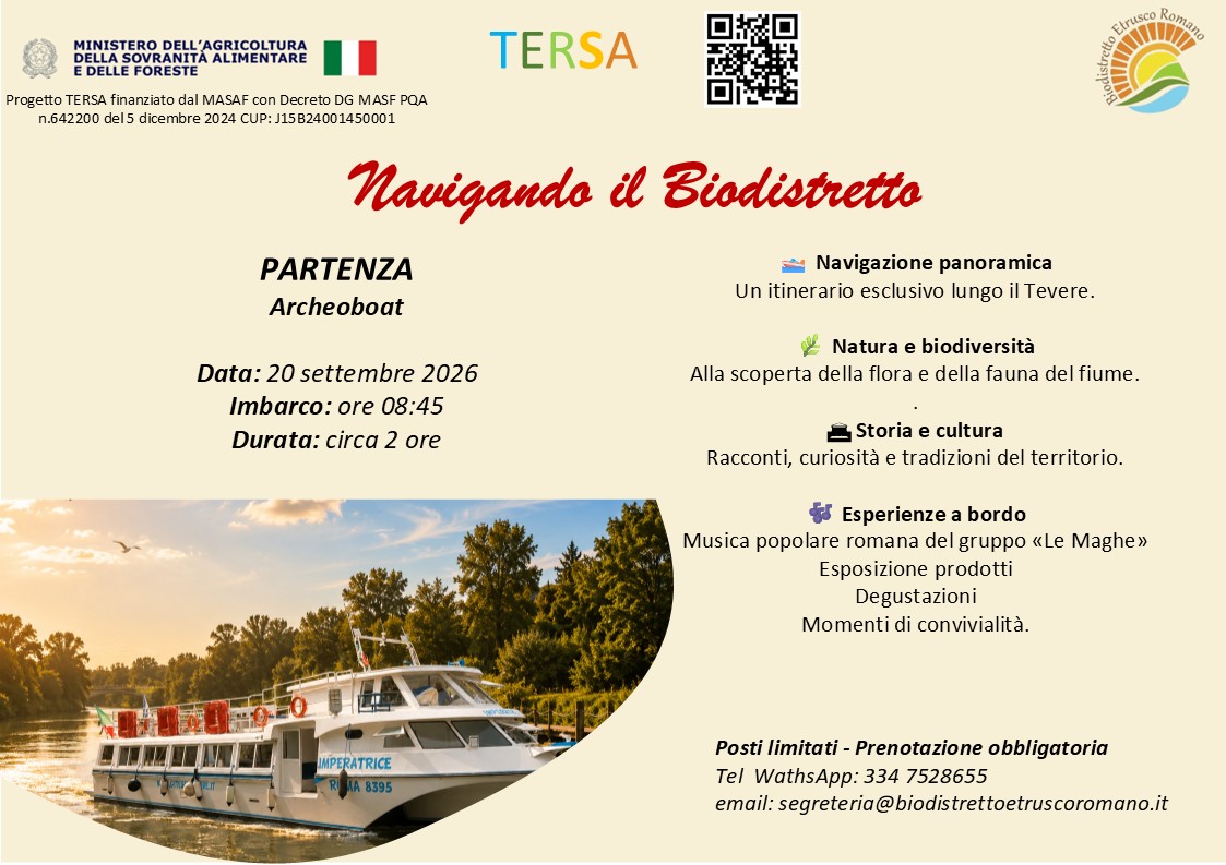 Navigando il Biodistretto Navigando il Biodistretto