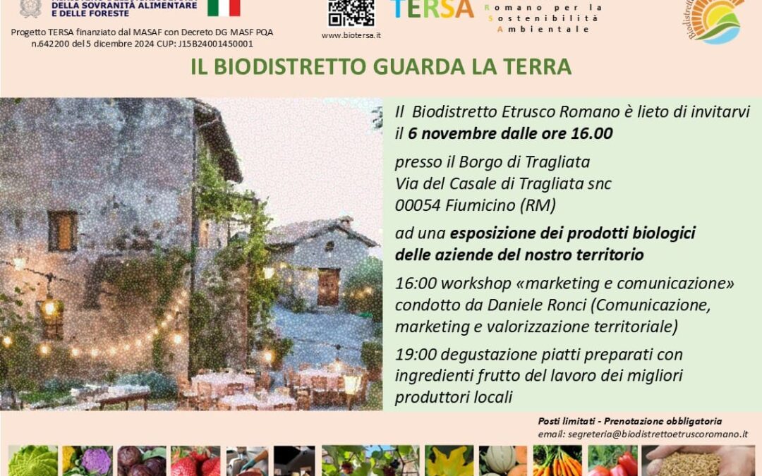 Il Biodistretto guarda la terra6 novembre 2026